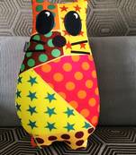 Lushomes Decorative Owl Cushion (Single pc, Size: 12 x14 inches) (Owl 6)