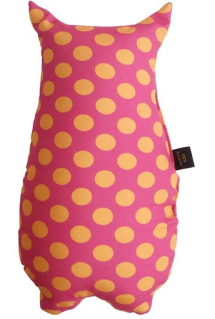 Lushomes Decorative Owl Cushion (Single pc, Size: 12 x14 inches) (Owl 6)