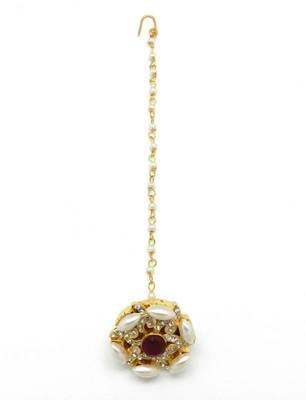 Traditional Borla With Fine Brass  And  Decorated With Crystal Stones 2