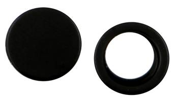 Black Silver Black Surgical Stainless Steel Pair Stud Earring for Men 1