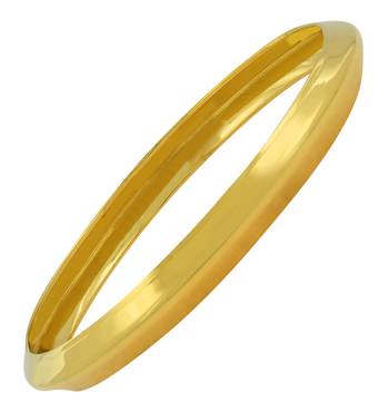 Punjabi Sikh Sardarji 22K Gold Plated Brass Kada Bangle for Men 1