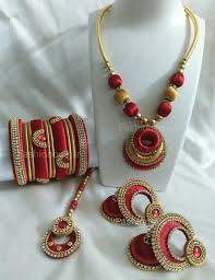 Beautiful Silk thread Necklace 1