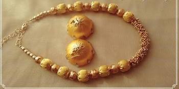 Beautiful Silk thread Necklace 1