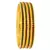 Red gold plated bangles and bracelets