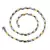 Italian Stainless Steel Slim And Light Two Tone Chain Men