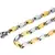 Italian Stainless Steel Slim And Light Two Tone Chain Men