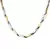 Italian Stainless Steel Slim And Light Two Tone Chain Men