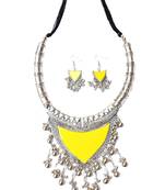 Oxidized Metal Set Colored Yellow