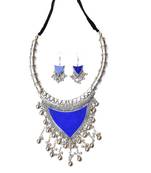 Oxidized Metal Set Colored Blue