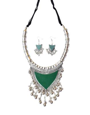 Oxidized Metal Set Colored Green 1