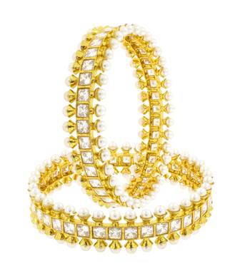 Gold Pearl bangles-and-bracelets 1