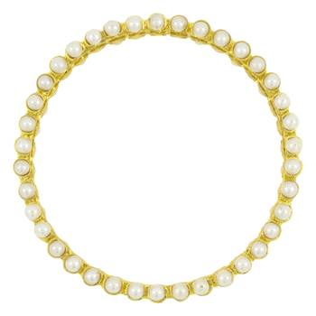 Gold Pearl bangles-and-bracelets 5