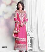 Hina Khan Latest Pink Designer Suit