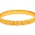 Gold plated bangles and bracelets