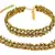 antique traditional gold ethnic kundan look  payal anklet pair