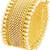 Gold Plated Pearl Bangles/Kada for Women Wedding - Pack of 1