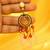 Pink Onyx Antique Finish Fashion Earrings