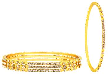 Gold plated bangles and bracelets 3