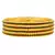 Red gold plated bangles and bracelets