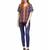 Multicolor Printed casual tops