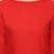 Red plain viscose rayon stitched kurtas-and-kurtis