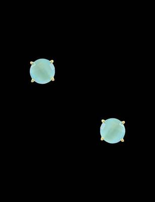 Aqua Blue CZ AD American Diamond Pendant Set Jewellery for Women 4
