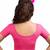 Pink cotton lycra plain stitched blouse