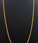 Golden chain long one gram gold 30" length