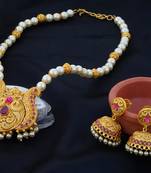 Multicolor pearl necklace-sets