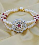 Natural Fresh Water Pearl Bracelet From Hyderabad