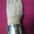 Trendy silver kada