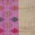 Purple embroidered cotton saree with blouse