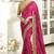 Pink Embroidered Georgette Saree With Blouse