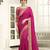 Pink Embroidered Silk Saree With Blouse