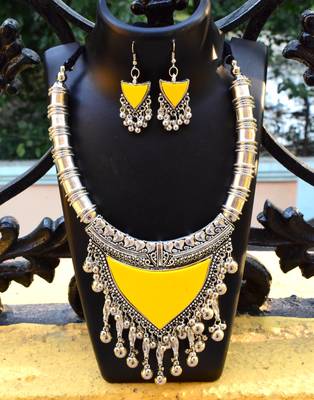 Oxidized Metal Set Colored Yellow 2