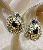 Multicolor pearl earrings