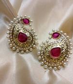 Multicolor pearl earrings