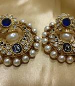 Multicolor pearl earrings