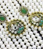 Multicolor pearl earrings