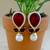 Multicolor pearl earrings
