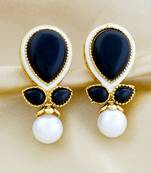 Multicolor pearl earrings