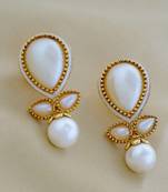 Multicolor pearl earrings