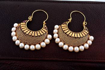 Multicolor pearl earrings 1