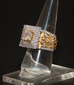 Fine Cz Gold Plated Ring