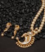 Beautiful Ethnic Nail Design Necklace Set