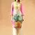 Multi colour Georgette Kurti Comprising Allover Floral Prints