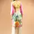 Multi colour Georgette Kurti Comprising Allover Floral Prints