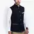 Black Cotton Poly Nehru Jacket