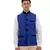 Blue Cotton Jute Nehru Jacket