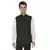 Black Cotton Poly Nehru Jacket